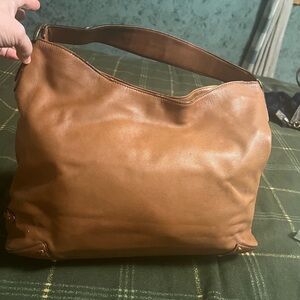 Cole Haan Tan Leather Hobo Bag - EUC